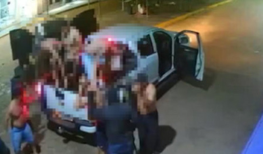 VÍDEO: Armada com fuzis, quadrilha do 'novo cangaço' invade banco, faz reféns e explode caixas eletrônicos no Maranhão