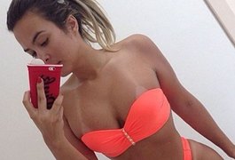 Geisy Arruda publica foto de biquíni e comemora: 'Desinchada'