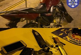 Captura de assaltante em Girau do Ponciano tem fuga em fazenda e queda em ribanceira