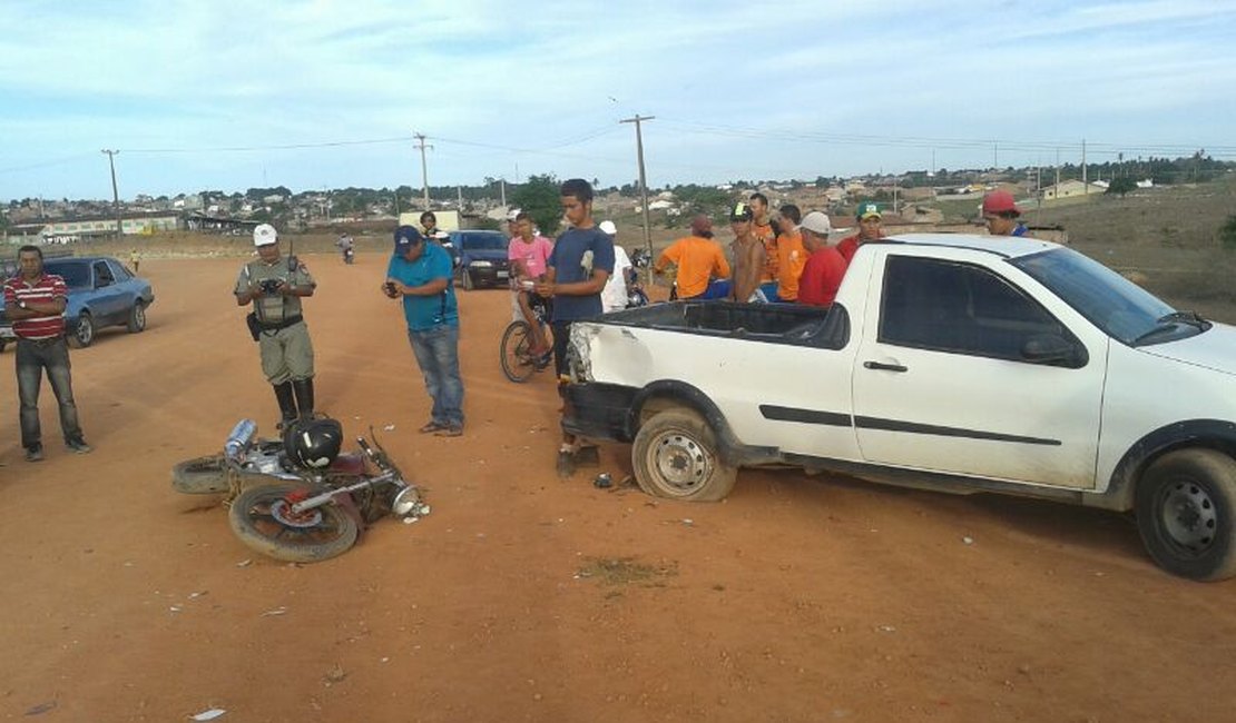 Funcionário das obras do Perucaba Planejado sofre grave acidente automobilístico