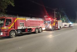 Fogo em lixo mobiliza Corpo de Bombeiros em Arapiraca