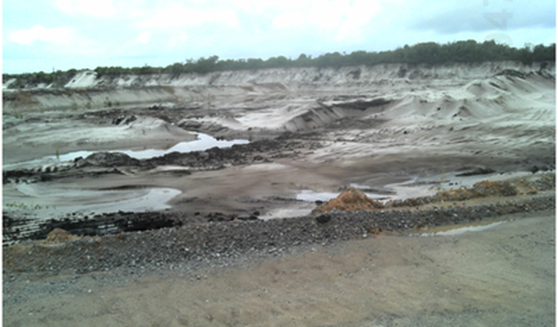 MPF entra com ação para suspender extração irregular de areia em área de proteção ambiental em Marechal Deodoro