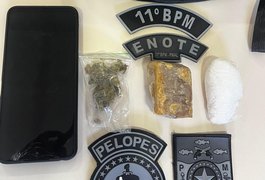 Polícia Militar apreende mais de 700 gramas de entorpecentes em operações no interior