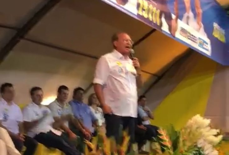 Vídeo mostra Renan Calheiros criticando deputado Severino Pessôa