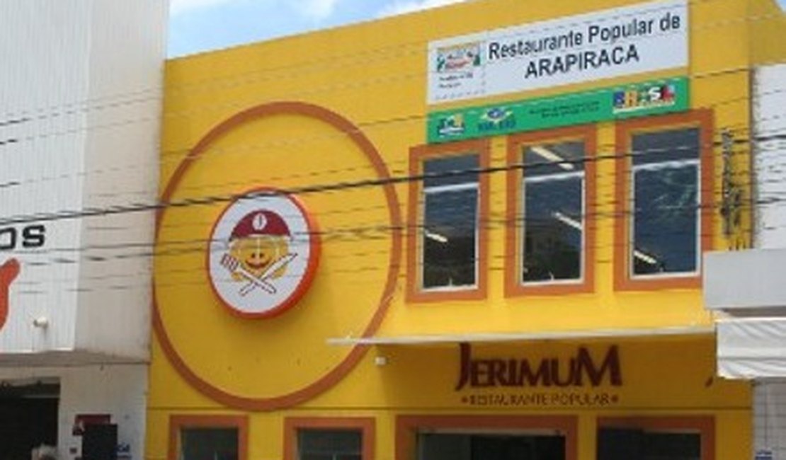 Restaurante popular de Arapiraca aumenta valor da refeição para R$ 3