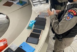 70 celulares sem nota fiscal foram apreendidos na Feira do Rato