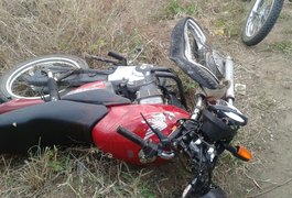 Motociclista tem o braço esfacelado após grave acidente na AL 487, em Traipu