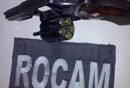 Rocam prende casal suspeito de praticar assaltos em Arapiraca