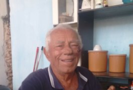 Família desesperada procura idoso de 82 anos desaparecido em Arapiraca