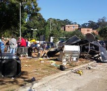 Caminhão atinge casas e mata menino em São Paulo