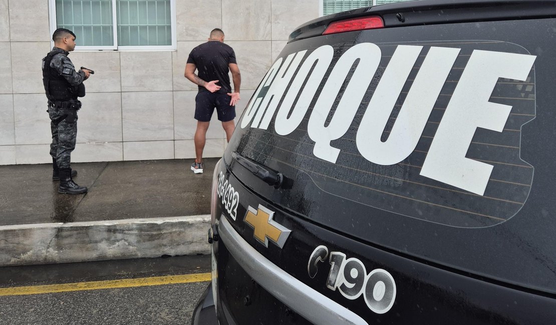 Homem com histórico de violência doméstica é preso em Maceió após ação integrada da SSP