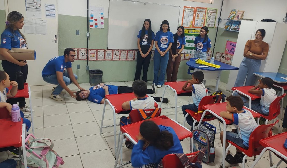 Projeto Samu nas Escolas reduz trotes em mais de 50%