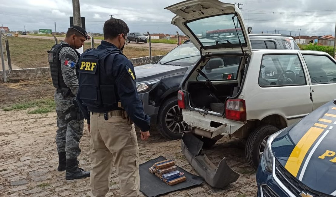 Polícia prende homem e apreende 9kg de cocaína que seguia de SP para Alagoas