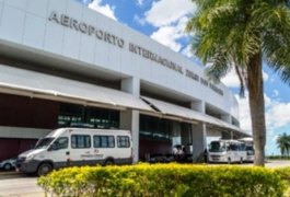 Fluxo de passageiros no Aeroporto Zumbi dos Palmares cresce 6,5% durante as férias de julho