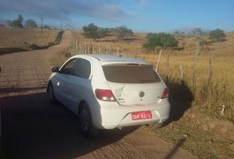 PM recupera veículo roubado que era usado em assaltos no Agreste alagoano