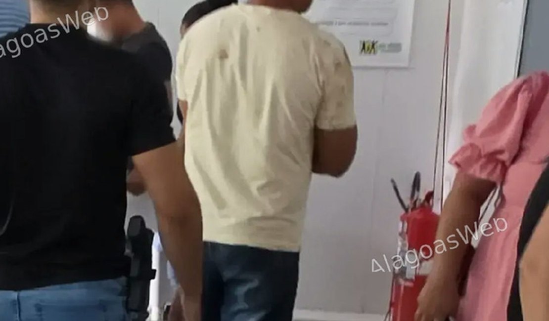 Homem é preso após agredir esposa e ser atingido por cadeirada pela vítima, em Teotônio Vilela