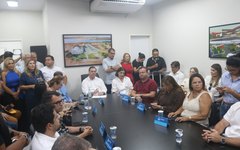 Luciano assina Ordem de Serviço para construção de Teatro Municipal