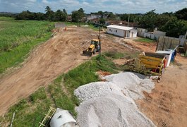 Obras da ponte Penedo-Neópolis avançam para o rio São Francisco