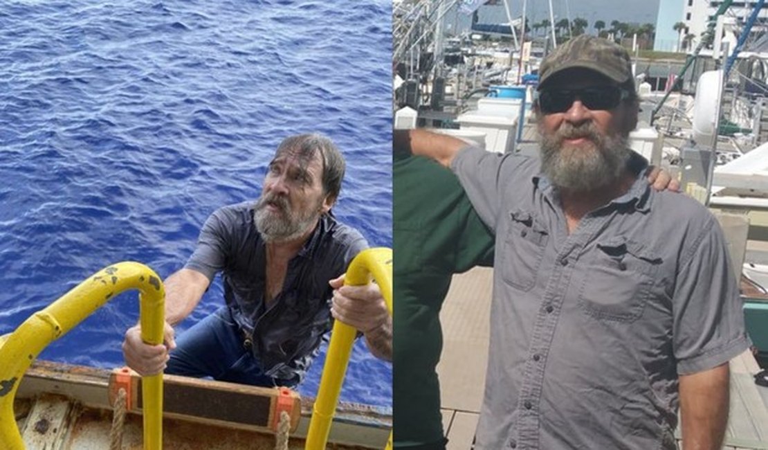 Marinheiro dado como desaparecido é encontrado vivo e agarrado em seu barco próximo à costa da Flórida