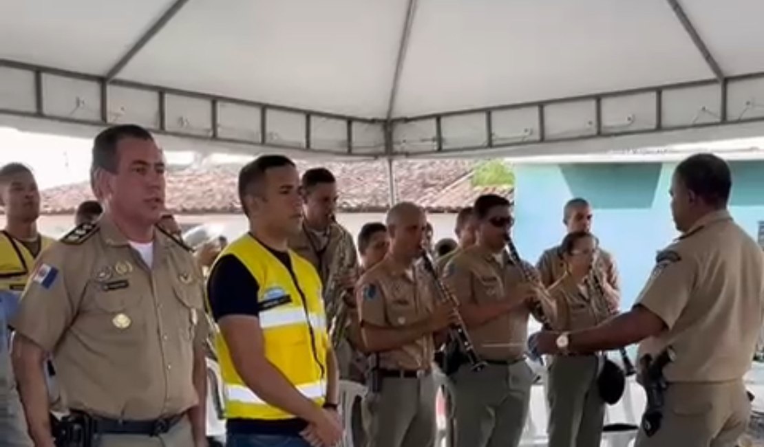 Vídeo. 5º BPM reinaugura Base Comunitária no Conjunto Carminha e reforça segurança na região