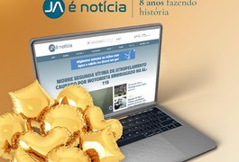 Portal Já é Notícia completa 8 anos e está entre os sites mais acessados de Alagoas