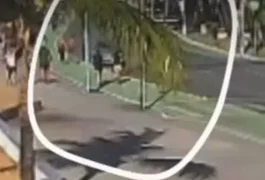 Polícia tenta identificar motorista que invadiu faixa verde na orla de Maceió e atropelou corredora