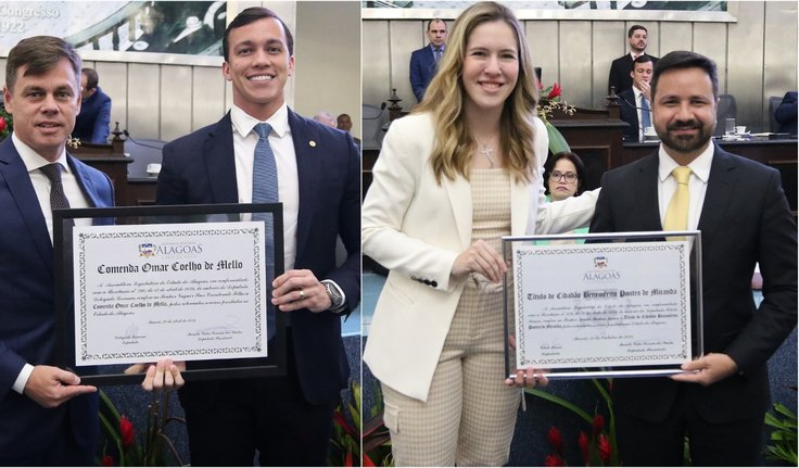 Presidentes da OAB são homenageados na Assembleia Legislativa de Alagoas