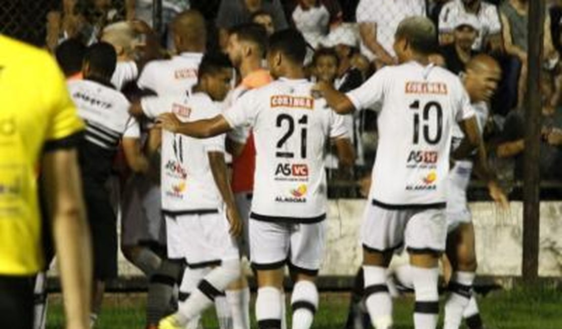ASA vence o CRB por 3 a 0 e avança para próxima fase da Copa Alagoas