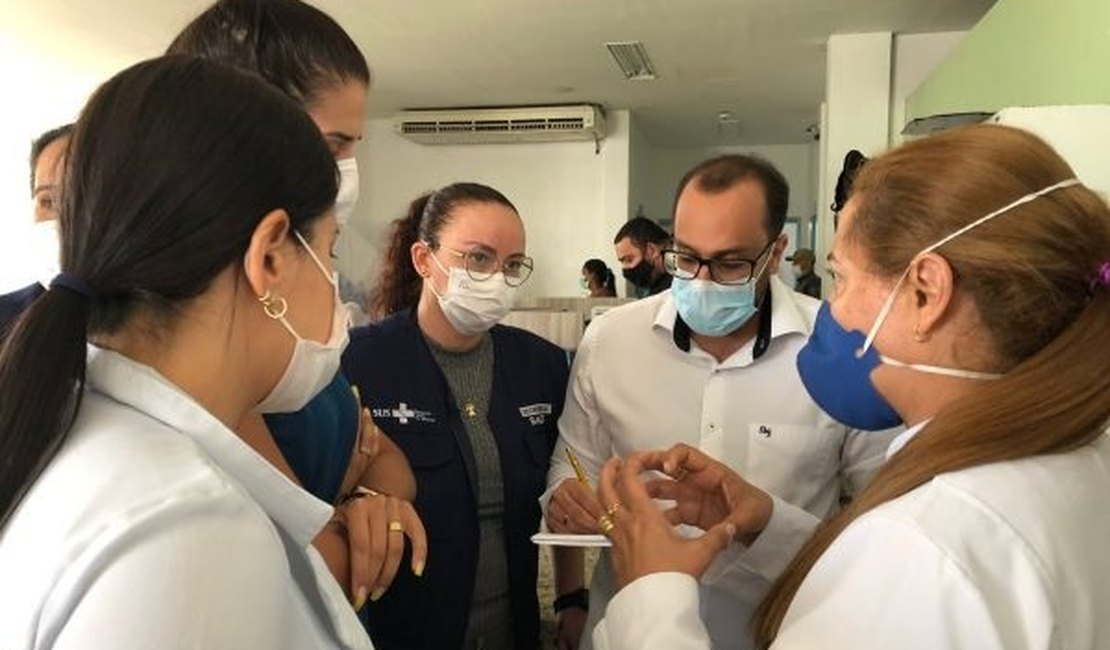 HEA recebe visita técnica de integrantes da Rede de Urgência e Emergência de Alagoas