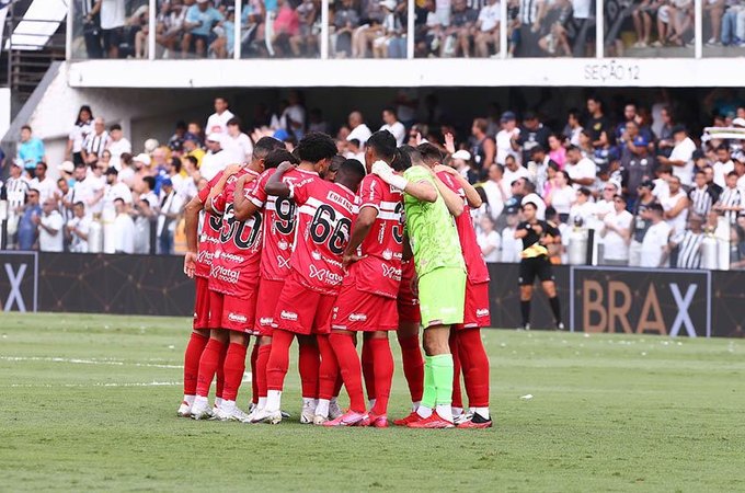 CRB vence o Santos por 2 a 0 na Vila Belmiro e espanta fantasma do rebaixamento na Série B