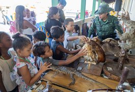 Quartel Legal 2025 leva diversão e cidadania a crianças na Polícia Militar de Alagoas