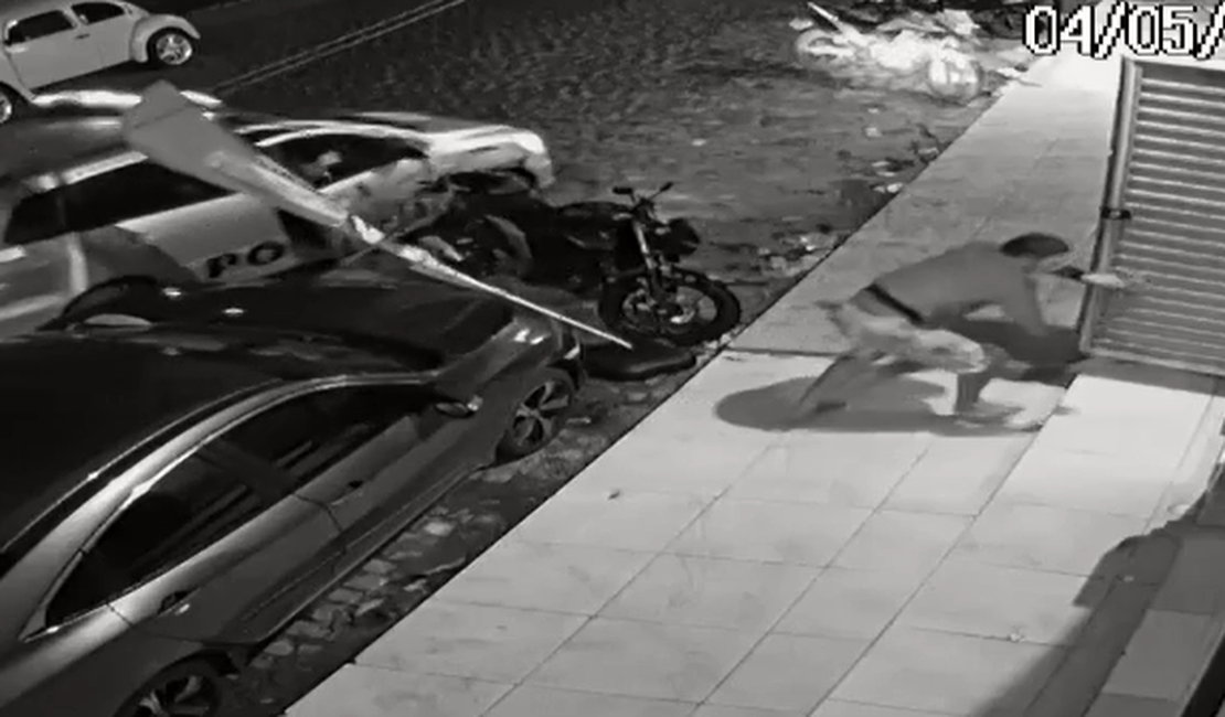 VÍDEO: Assaltante tenta se esconder da polícia em escola de jiu-jitsu e acaba apanhando de alunos em Caruaru