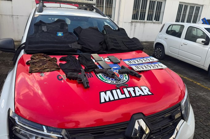 PM prende cinco suspeitos após homicídio no Litoral Norte de Alagoas