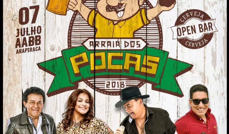 Arraiá dos Pocas realiza sua 12ª edição em Arapiraca neste sábado