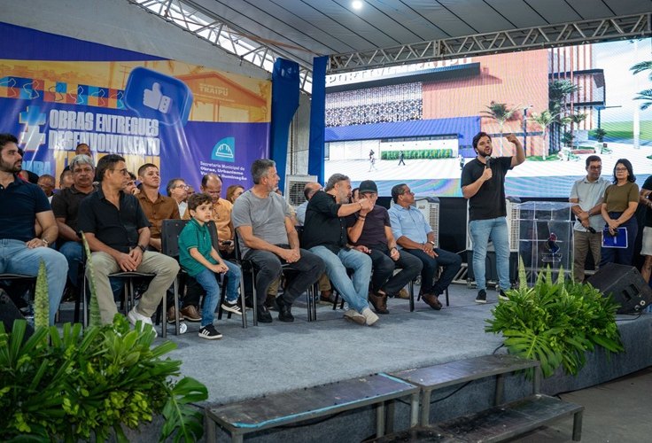 Traipu inaugura pavimentações e autoriza novas obras de infraestrutura em parceria com a Codevasf
