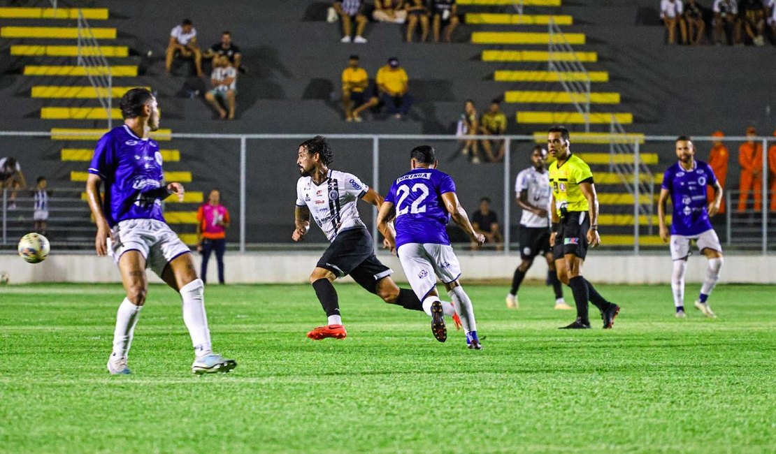 Pela Copa Alagoas, ASA e Cruzeiro empatam em Arapiraca