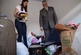 Ministério Público entrega doações às vítimas das chuvas
