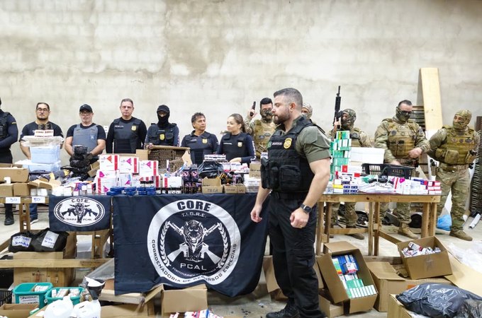 Operação Farmácia do Crime: Polícia Civil de Alagoas desarticula organização criminosa e desmonta fábrica clandestina de anabolizantes