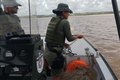 Polícia Militar apreende quase um quilômetro de redes de pesca irregular na Lagoa Mundaú