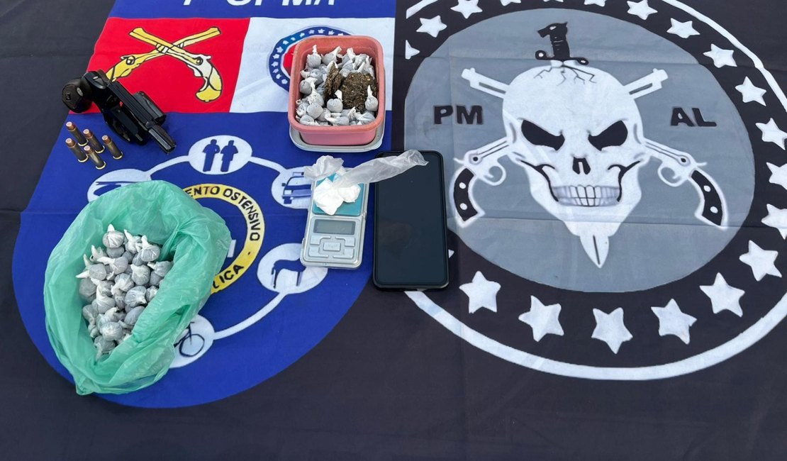 Ações da PM em Maceió e no interior combatem tráfico, furto e crimes ambientais