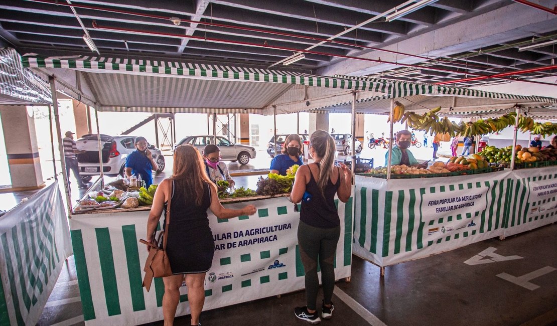 Feira da Agricultura Familiar passa a ser realizada no Mercado do Artesanato