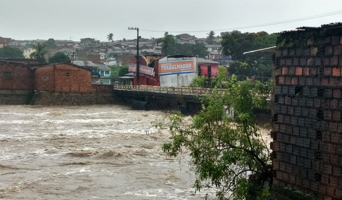 Rios monitorados em Alagoas estão em condição estável