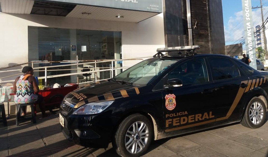 Polícia Federal faz operação contra crimes previdenciários em Alagoas