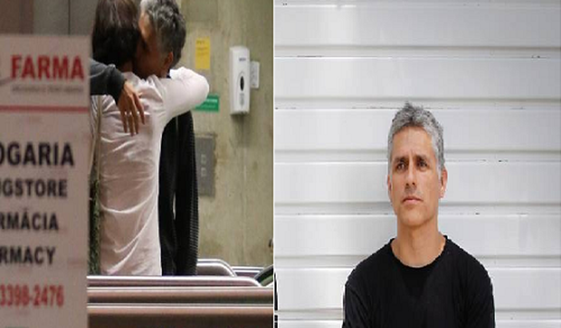 Julia Lemmertz é fotografada com novo namorado em aeroporto do Rio
