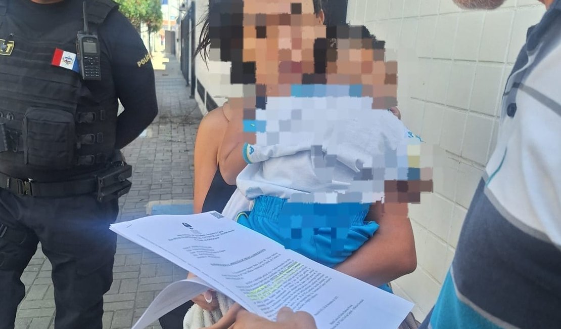 Polícia Civil cumpre mandado judicial de busca e apreensão de criança