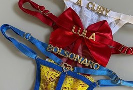 Você usaria? nomes de Flávio, Lula, Cury e outros candidatos vão parar em lingeries de sex shops