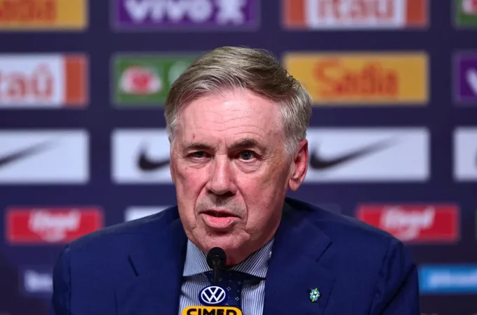 Ancelotti fecha lista com 55 que deve ter Neymar, Estêvão e Thiago Silva