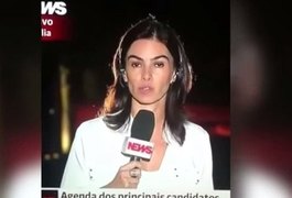 Âncora e repórter da GloboNews se atrapalham e cometem gafe ao vivo