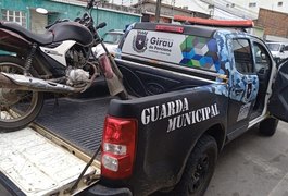 Após ser furtada, motocicleta de agente é recuperada pela GM de Girau do Ponciano