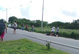 Colisão entre motos deixa um morto e um ferido entre Girau do Ponciano e Campo Grande